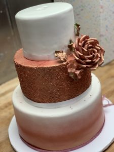 Rose Gold Cake