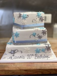 Snowflake Cake