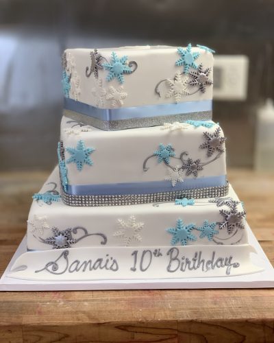 Snowflake Cake