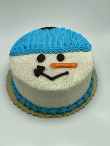 Snowman Cake