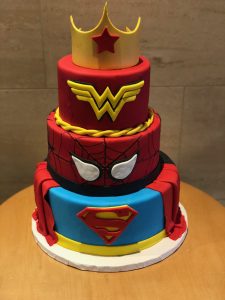 Superheroes Cake