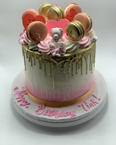 Teddy Bear Girl Cake