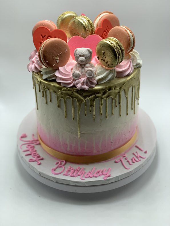 Teddy Bear Girl Cake