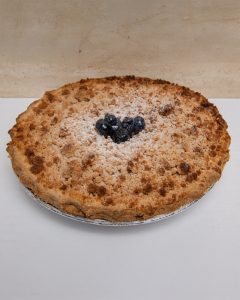 Mia’s Blueberry Crumb Pie