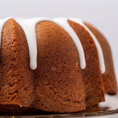 savor the classic flavor of a homemade lemon bundt cake at Mia's Bakery.
