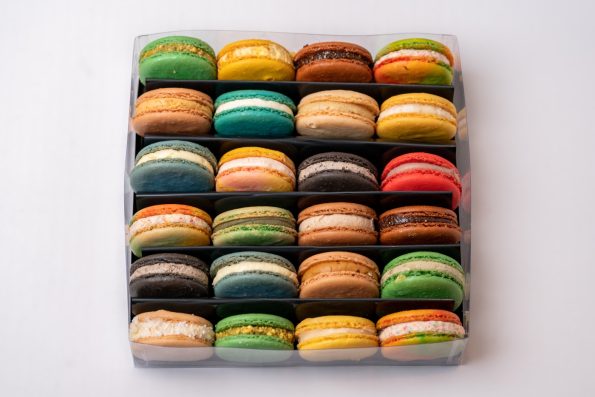 French Macarons 24 pack Gluten Free Mias Bakery