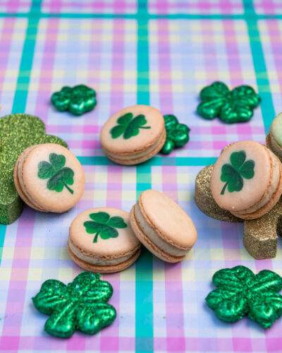 4 Leaf Clover Macarons