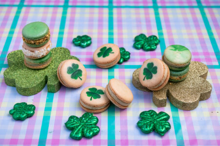 4 Leaf Clover Macarons