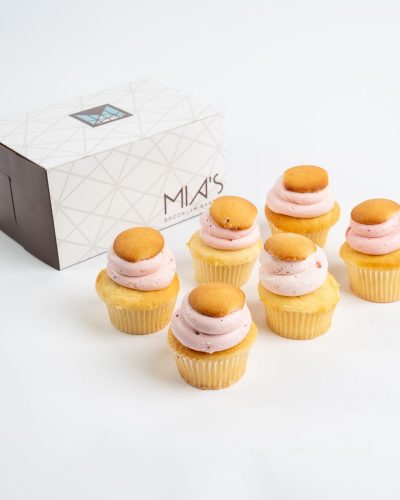 Strawberry Banana Cupcakes