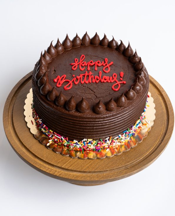 Chocolate Fudge Birthday Cake