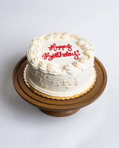 Vanilla Bean Birthday Cake