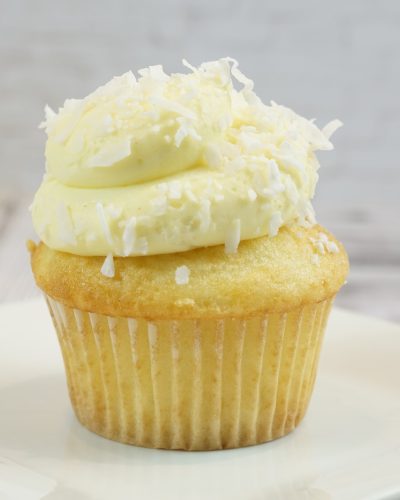 Lemon Coconut Cupcake