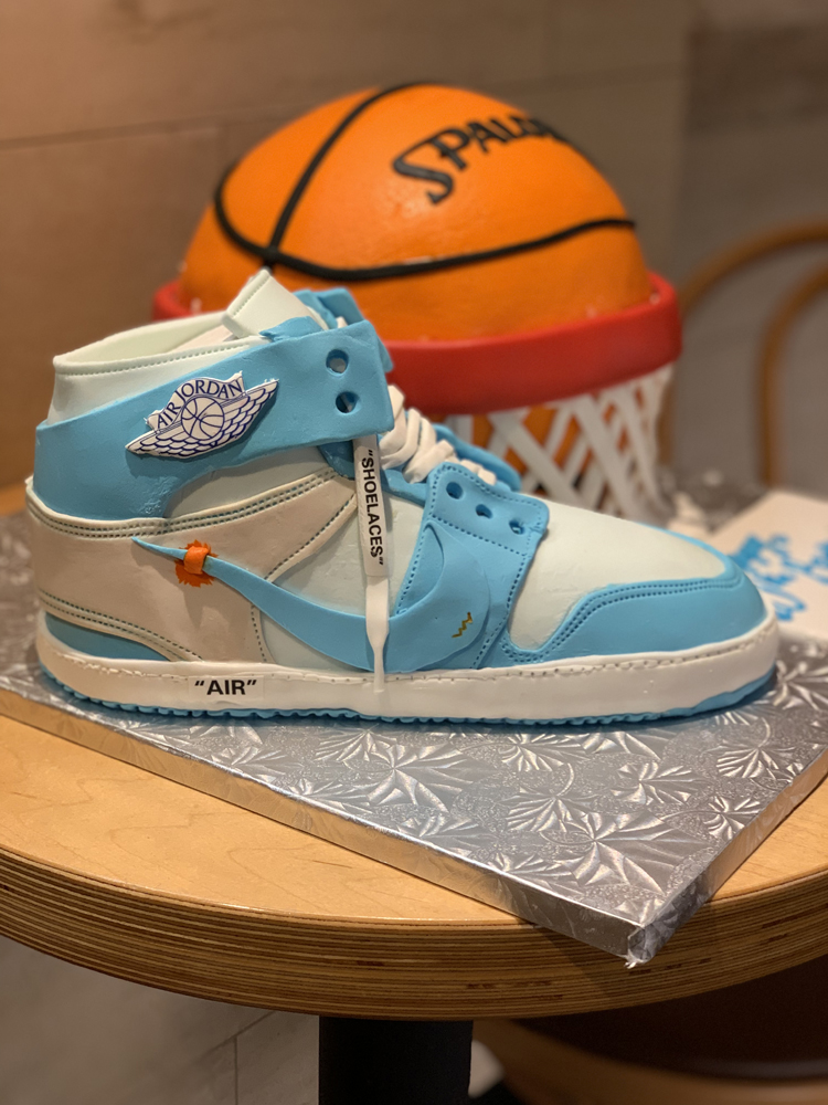 Air Jordan Off White Shoe Cake - MIA'S BAKERY
