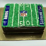 Football Field Cake
