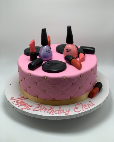 Makeup Lipstick Cake
