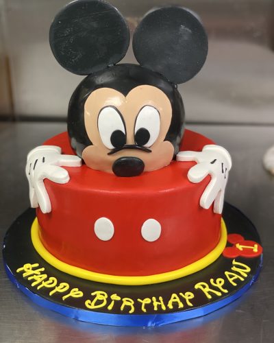 Mickey Mouse Cake 1