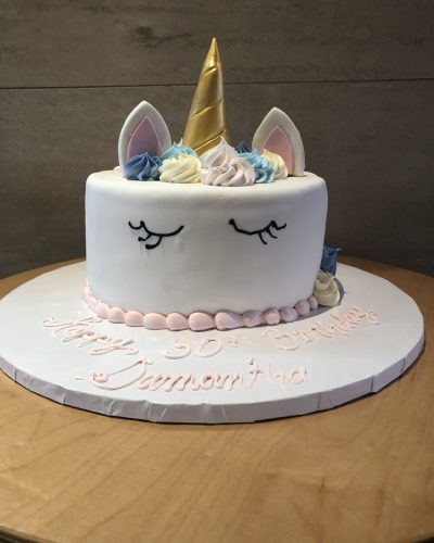 Small Unicorn Cake