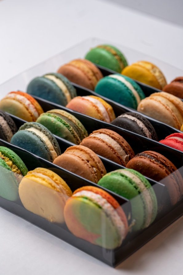 French Macarons 24 pack Gluten Free Mias Bakery